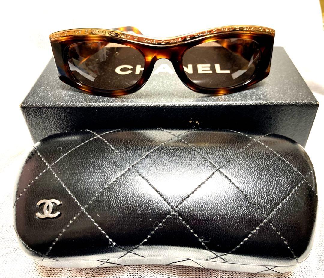 CHANEL シャネルココマーク 鼈甲柄サングラス シャネル CHANEL シャネル べっ甲調 ココマーク サングラス アパレル