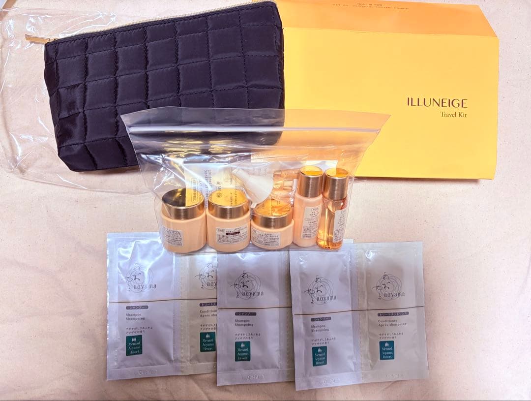 メナードイルネージュ・トラベルキット/シャンプーコンディショナー