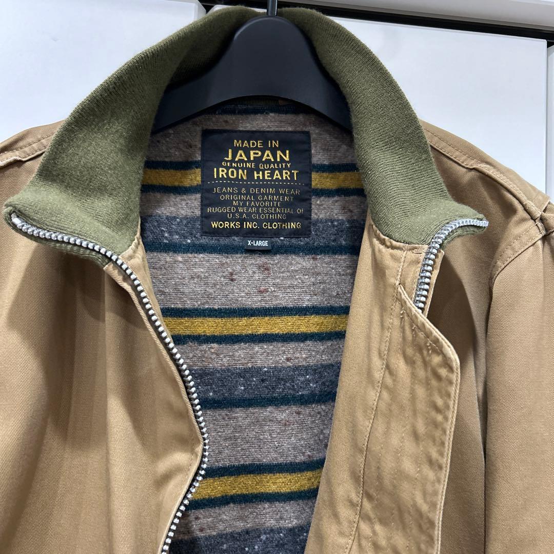 最終値下☆アイアンハート IHJ-50 チノクロスタンカースジャケット