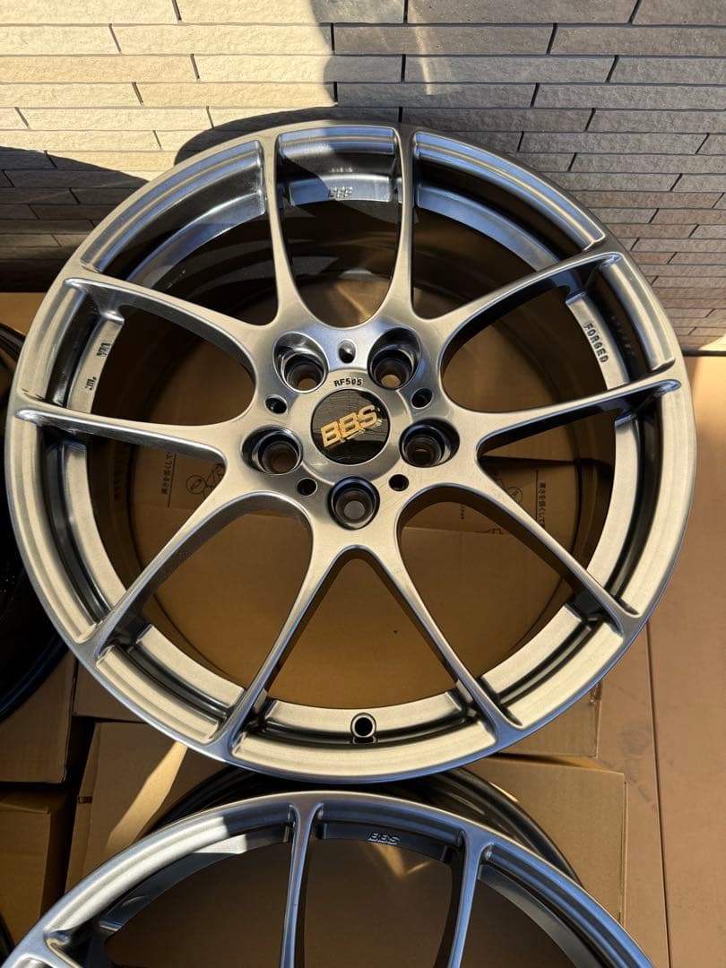 h*7様 送料込み！極美品！ガリ傷無! BBS RF505 17インチ PCD1