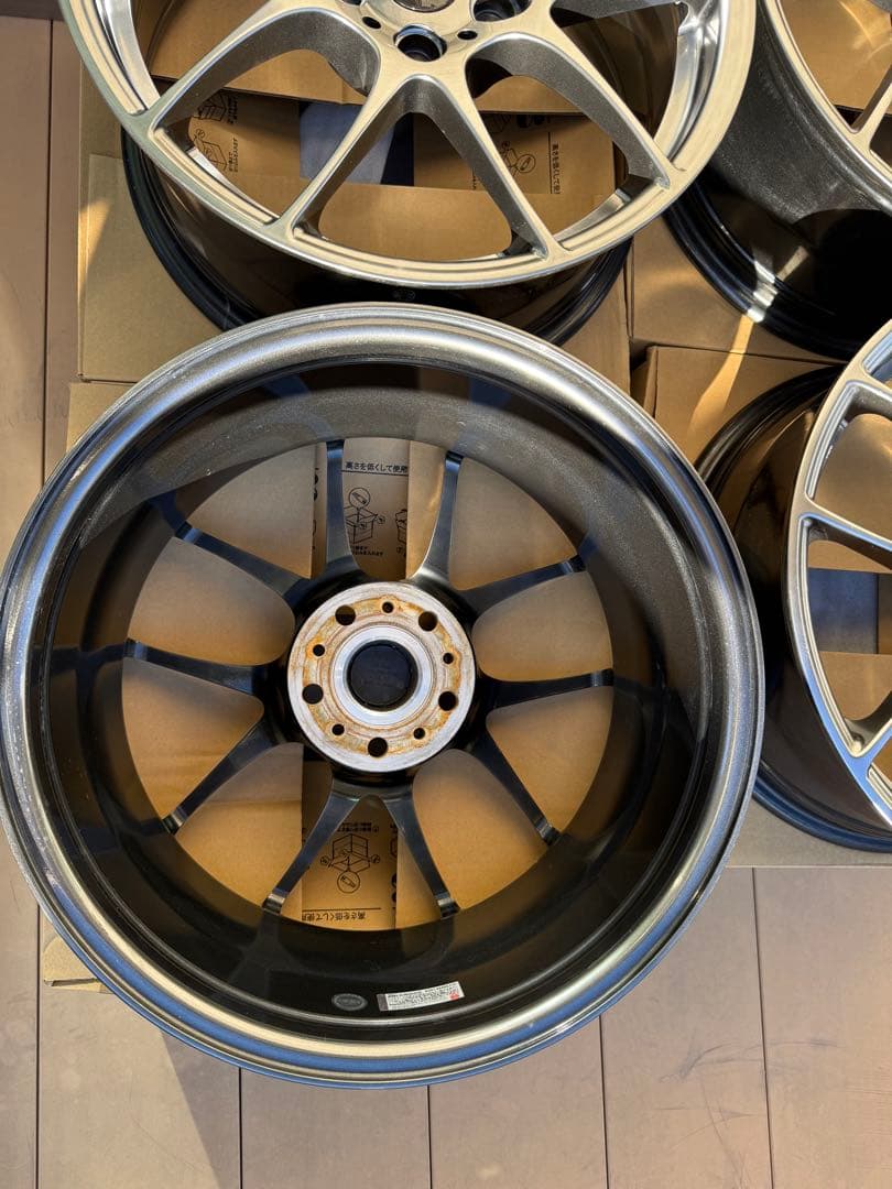 h*7様 送料込み！極美品！ガリ傷無! BBS RF505 17インチ PCD1