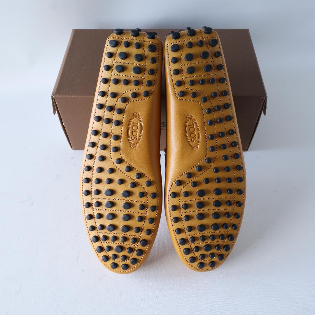 未使用トッズ　ゴンミーニ　イエローキャメル　8.5 27.5cm ドライビング