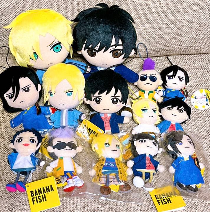 バナナフィッシュ ぬいぐるみセット - メルカリ