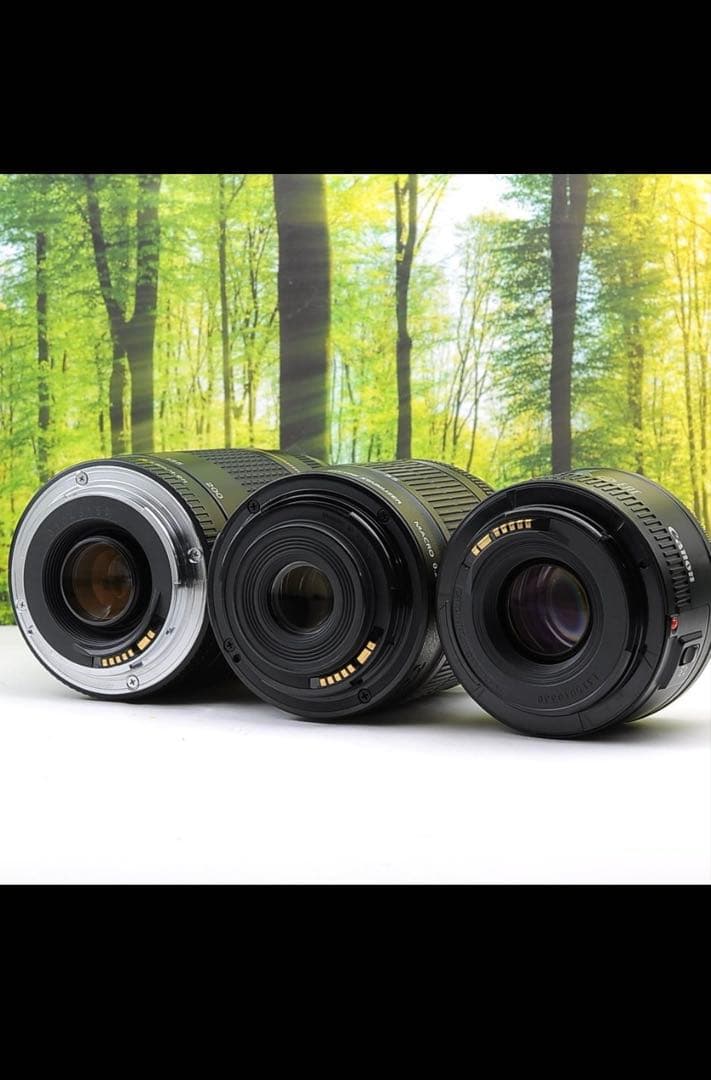 スマホ転送機能付☆Canon Kiss X10トリプル☆動画も写真も最高一眼