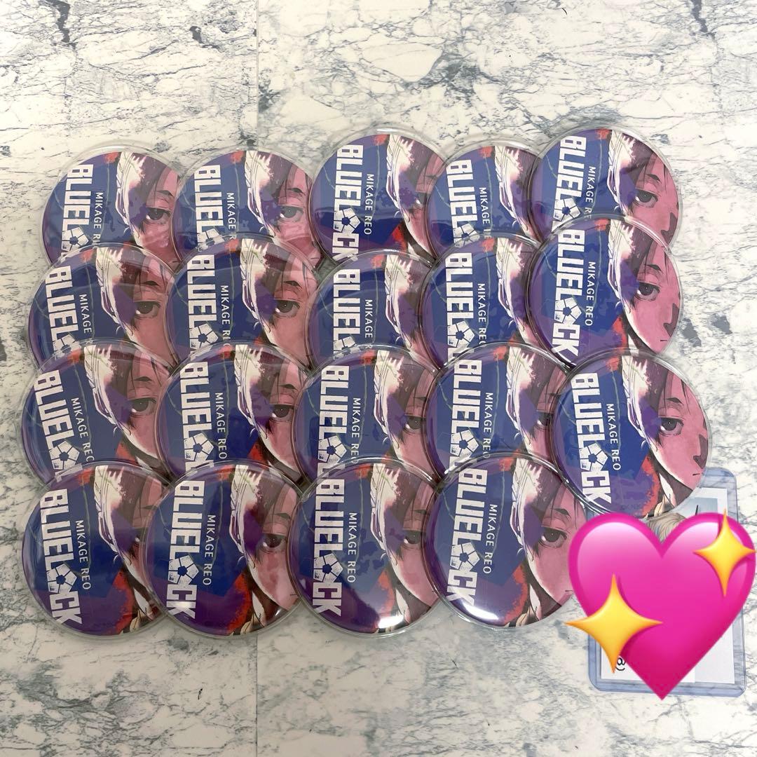 御影玲王 缶バッジ くじ引き堂 19コ 描き下ろし 御影玲王 缶バッジ [TVアニメ『ブルーロック』] | 公式