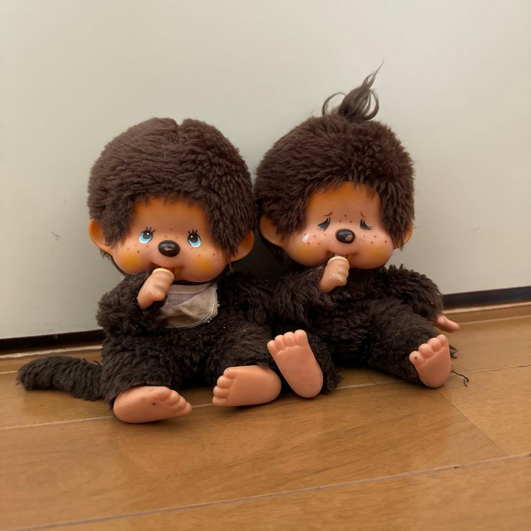 お値下げしました！♡モンチッチ♡ レア初代ふた子モンチッチ 身長約