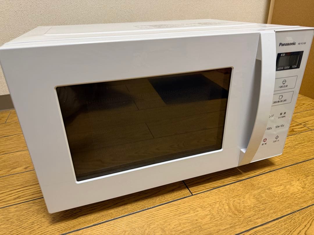パナソニック 2021年製 NE-FL100 フラット電子レンジ 概要 単機能レンジ NE-FL1C | スチームオーブンレンジ・電子レンジ