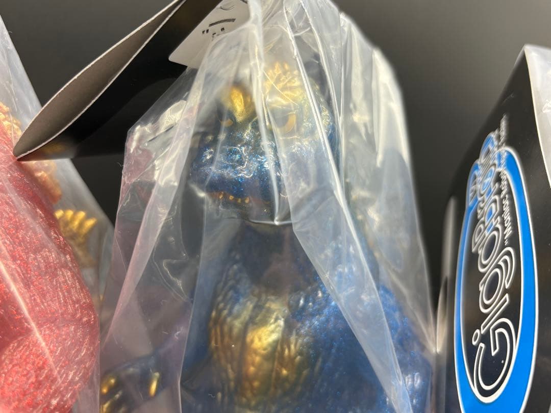 ギガブレイン キンゴジ モスゴジ 大戦争ゴジラ 3種セット ソフビ 限定