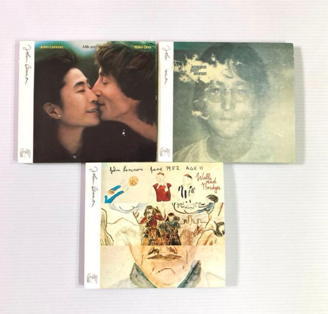 紙ジャケット】ジョン・レノン アルバム3枚 - メルカリ