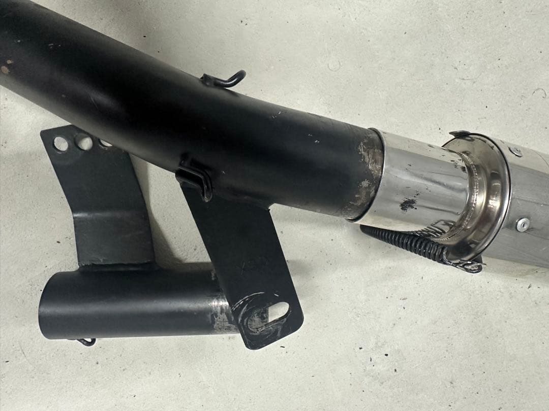 CBX400f プリティレーシング　極　黒鉄　42.7π マフラー