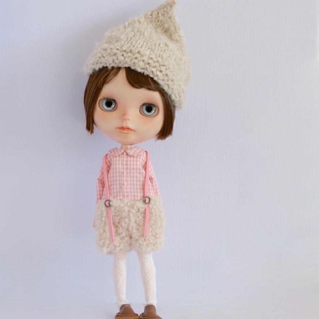 ブライスアウトフィット つりパンツ風ジャンプスーツ ボアショート