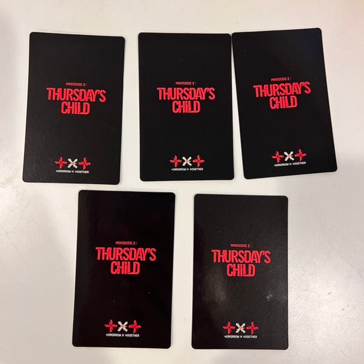 TXT Thursday's Child WEVERSEユニバ特典 トレカ10枚 - メルカリ