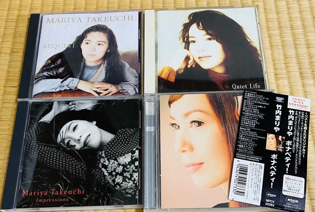名盤】竹内まりや⭐️4アルバムまとめて - メルカリ