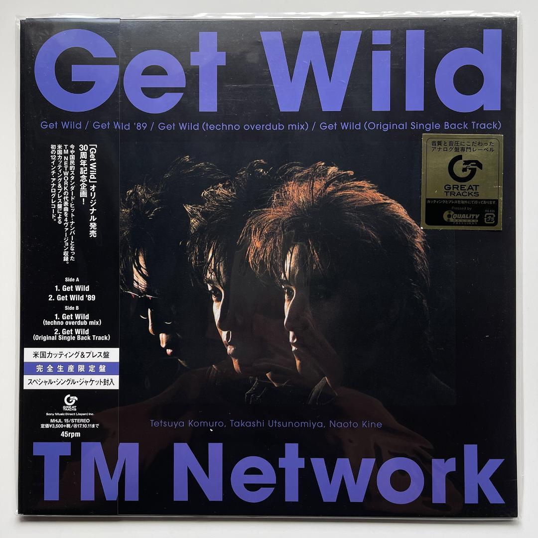 稀少限定盤 レコード TMネットワーク Get Wild TM NETWORK - メルカリ