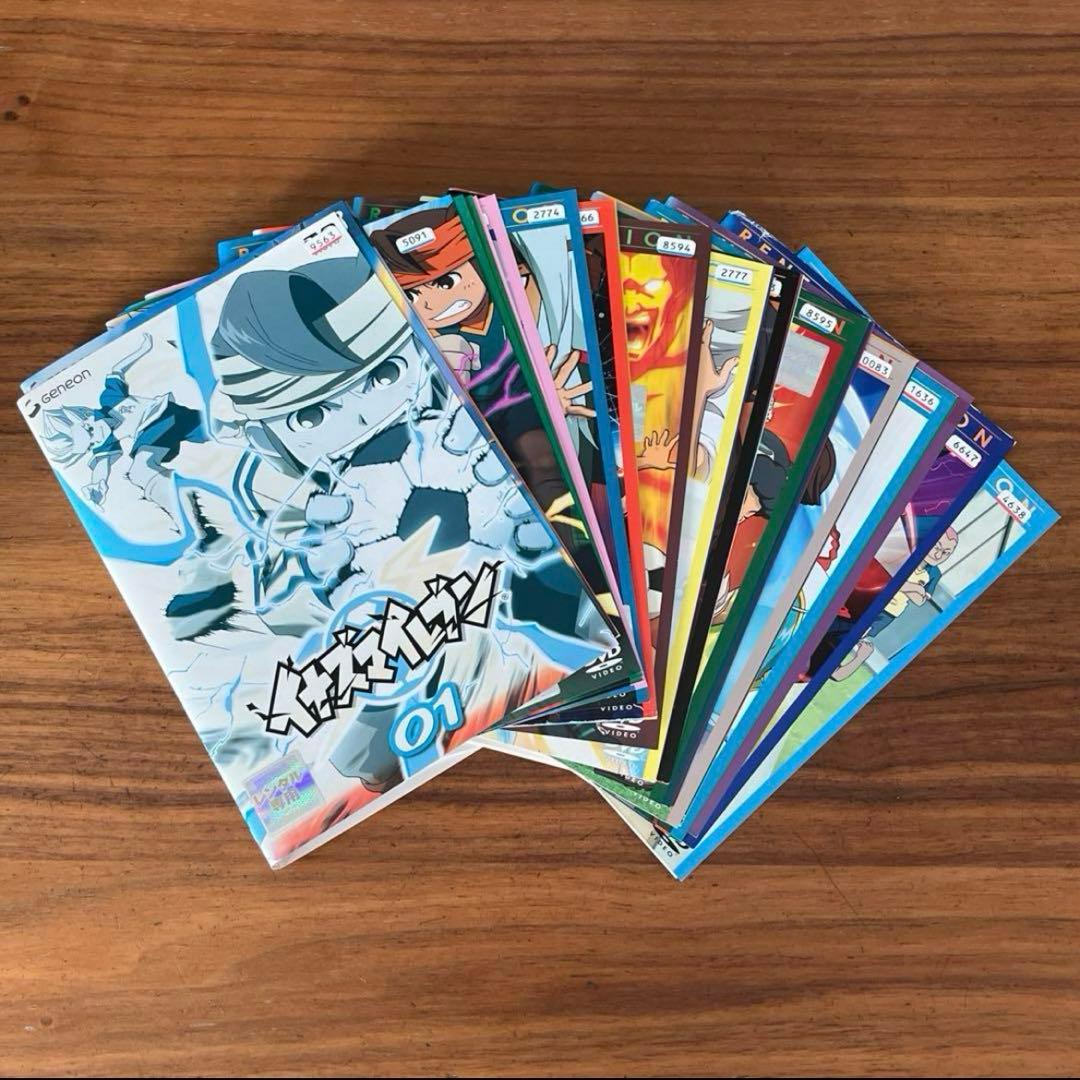 イナズマイレブン（テレビアニメ）＋劇場版作品 DVD 92枚 全巻セット