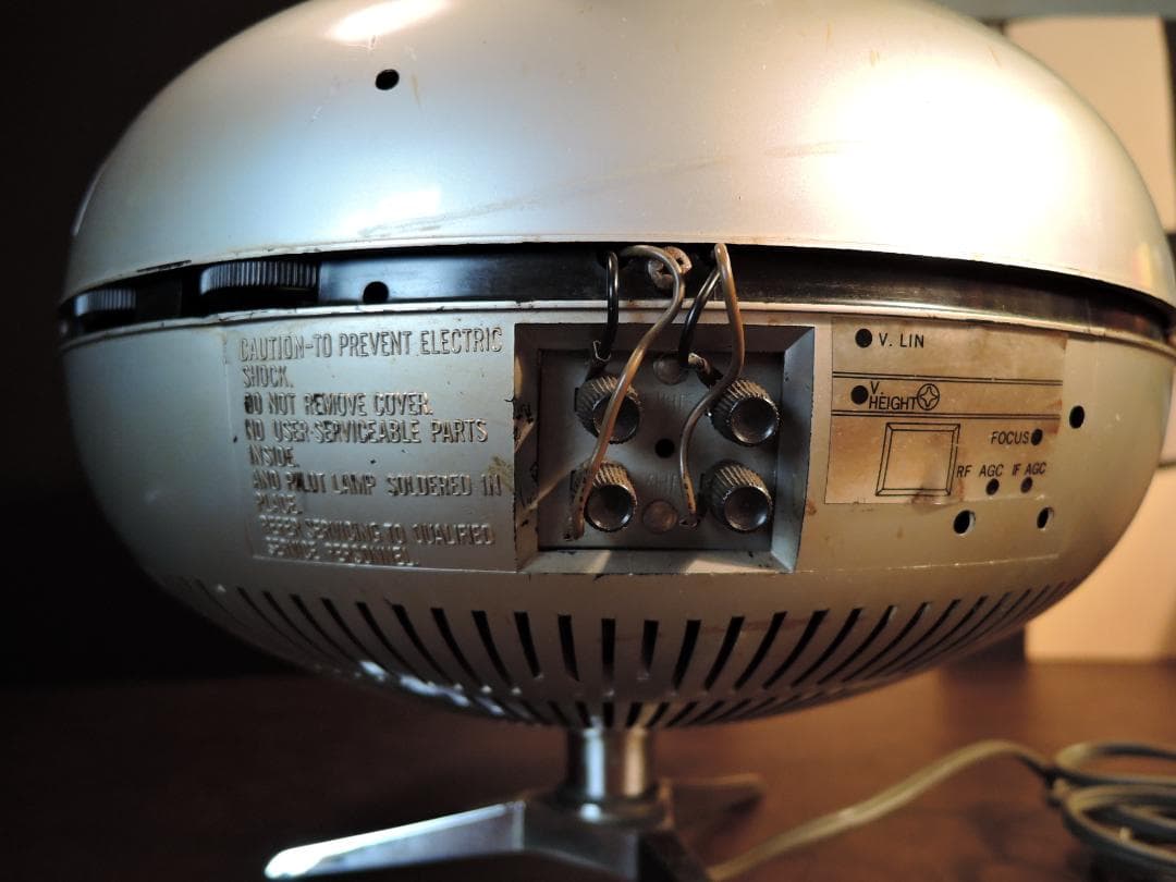 名作 スペースエイジ TV ナショナルTR-603A レトロ ミッドセンチュリー