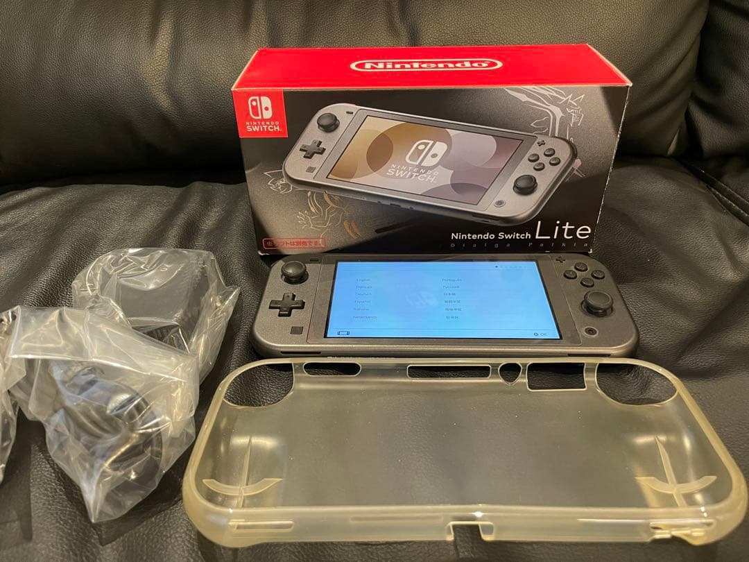 Nintendo Switch Lite 本体　パルキア　ディアルガ　ポケモン Amazon.co.jp: 【整備済み品】 Nintendo Switch Lite 本体 ディアルガ
