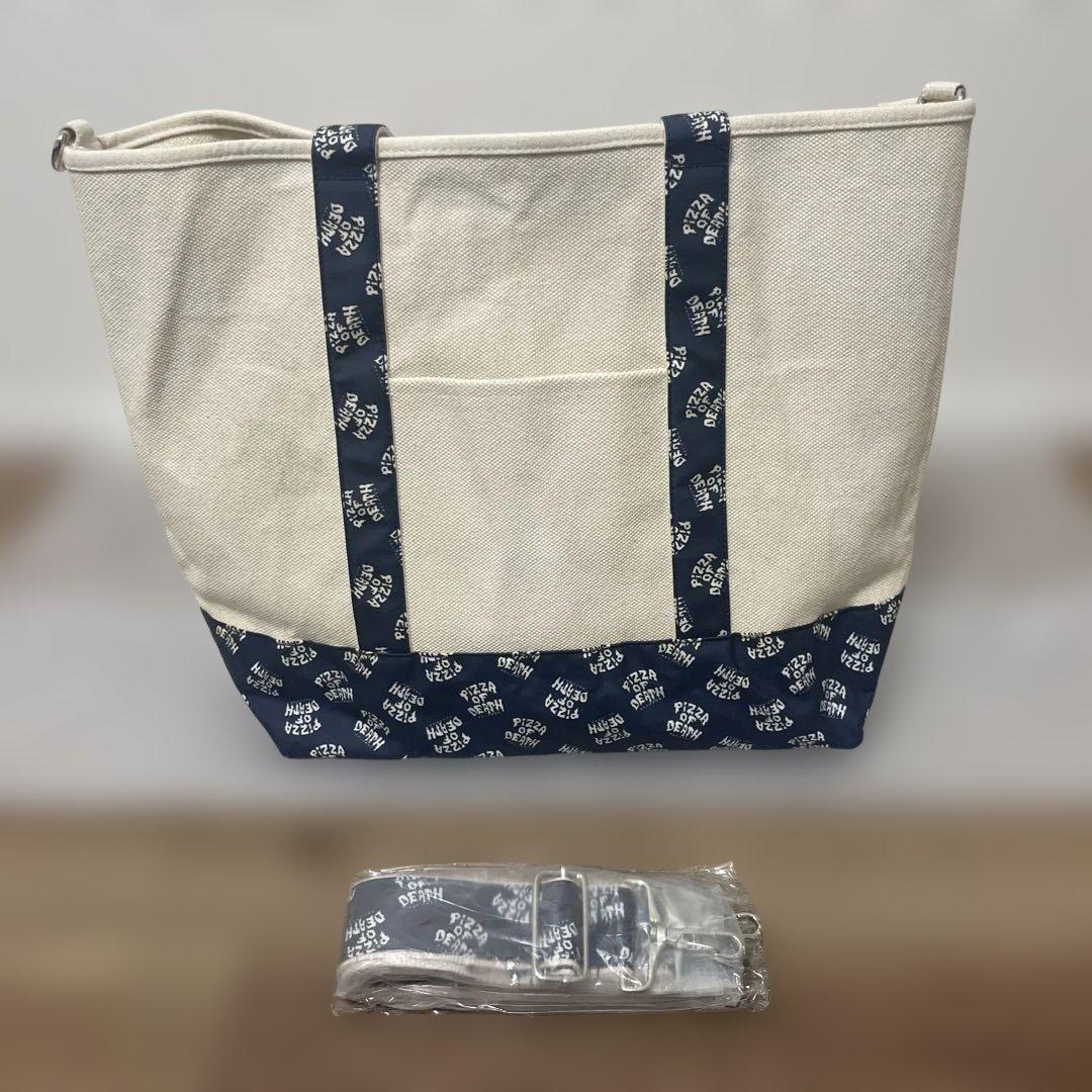 PIZZA OF DEATH トートバッグストラップ付きkenyokoyama - メルカリ
