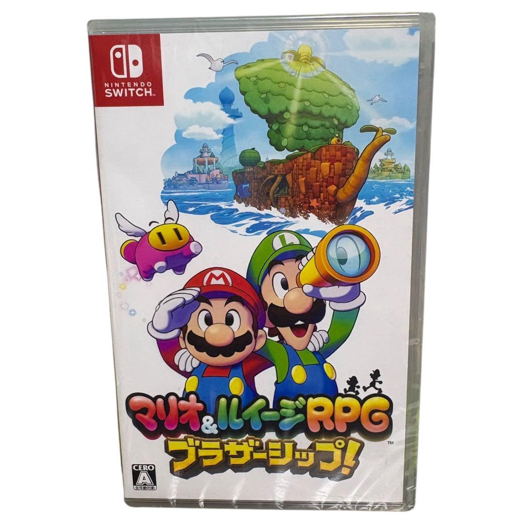 新品未開封 特典付き マリオ&ルイージRPG ブラザーシップ! - Switch