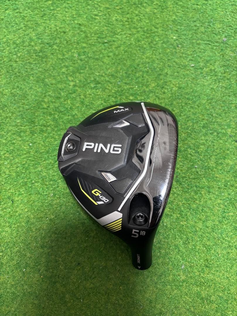 PING G430 max フェアウェイウッド5番18° ヘッドのみ ピン G430 MAX フェアウェイウッド - ジーワンゴルフ