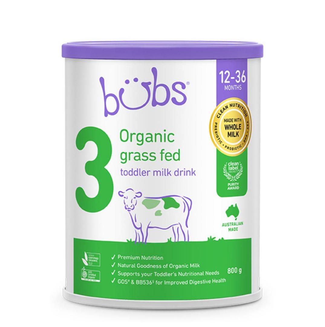 Bubs バブズ オーガニック 粉ミルク ステップ3 FREMON出品 - メルカリ