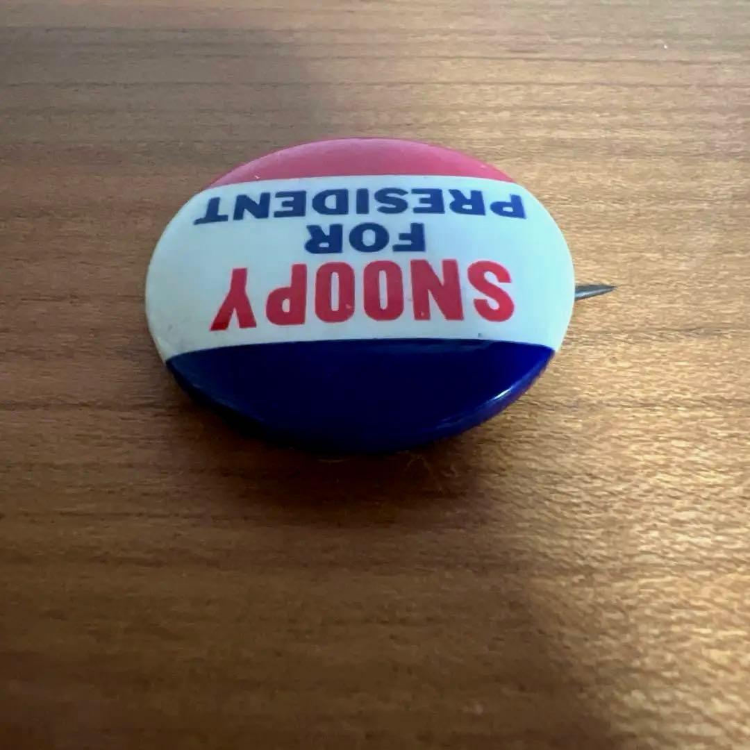 60〜70年代スヌーピー藤原ヒロシ缶バッジピンバッジレア - メルカリ