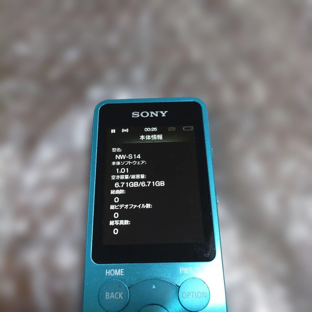 ソニーウォークマン NW−S14 管理ナンバー1270 - メルカリ