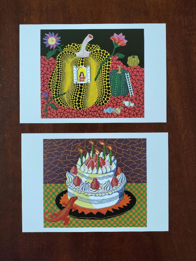 草間彌生 ポストカード 2枚 - メルカリ