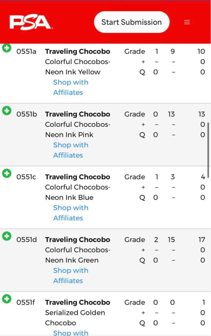 PSA10 MTG 旅するチョコボ ネオンインクfoil 黄色 PSA - メルカリ