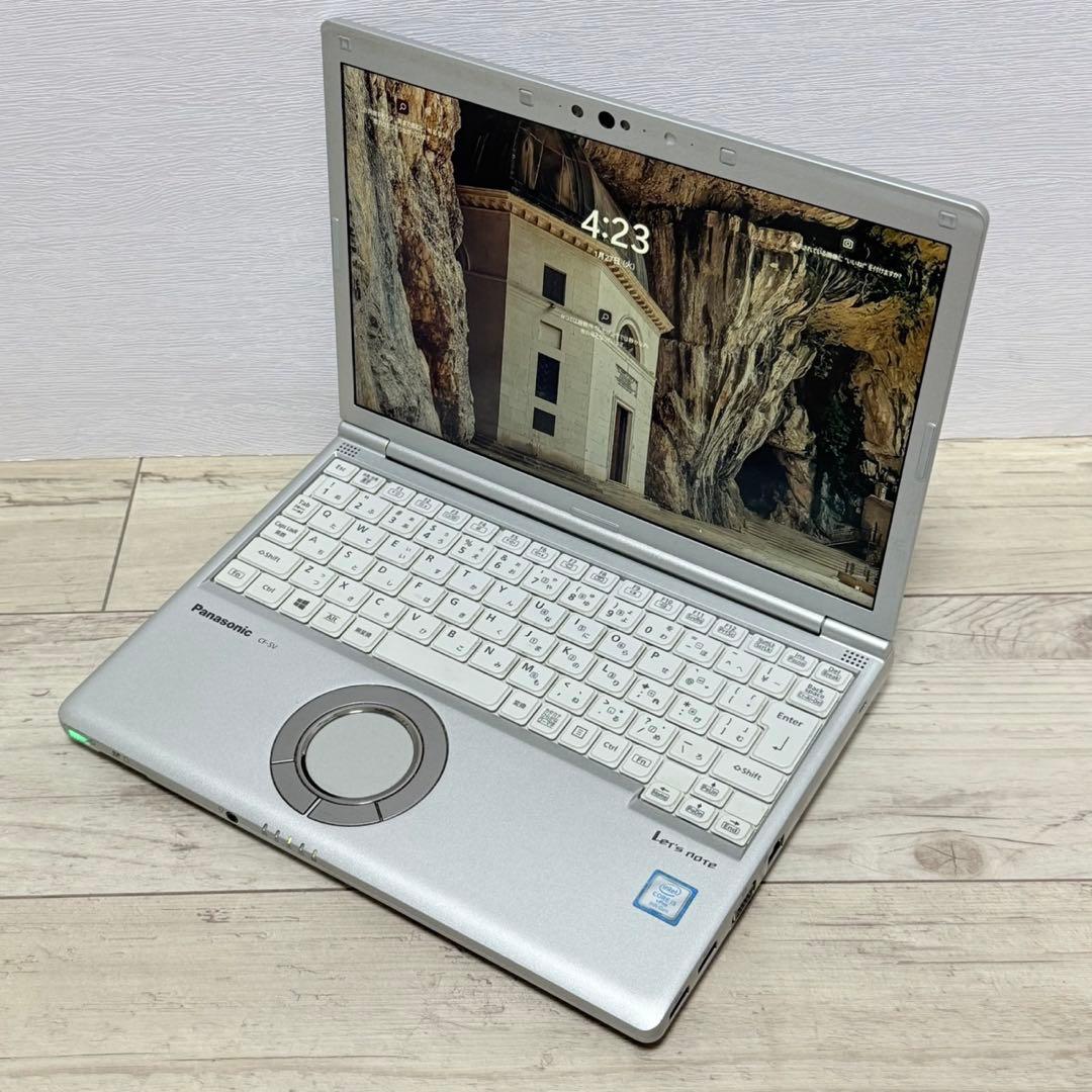 【高性能】Let's note SV8/SSD256GB/メモリ8GB/オフィス Let's note レッツノート CF-SV8 i5-8265U/8365U/メモリ8GB/SSD:256GB