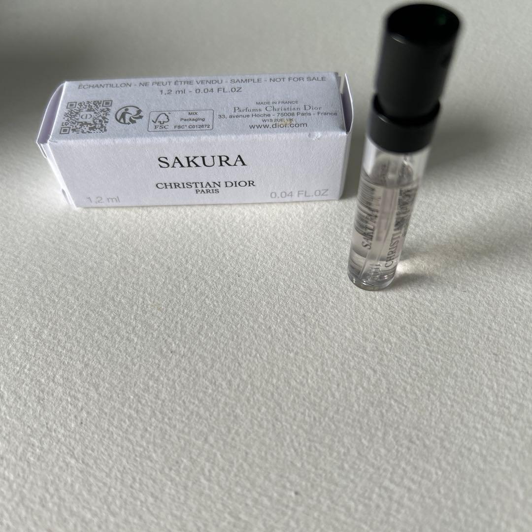 新品未使用 メゾンクリスチャンディオール サクラ 1.2ml - メルカリ
