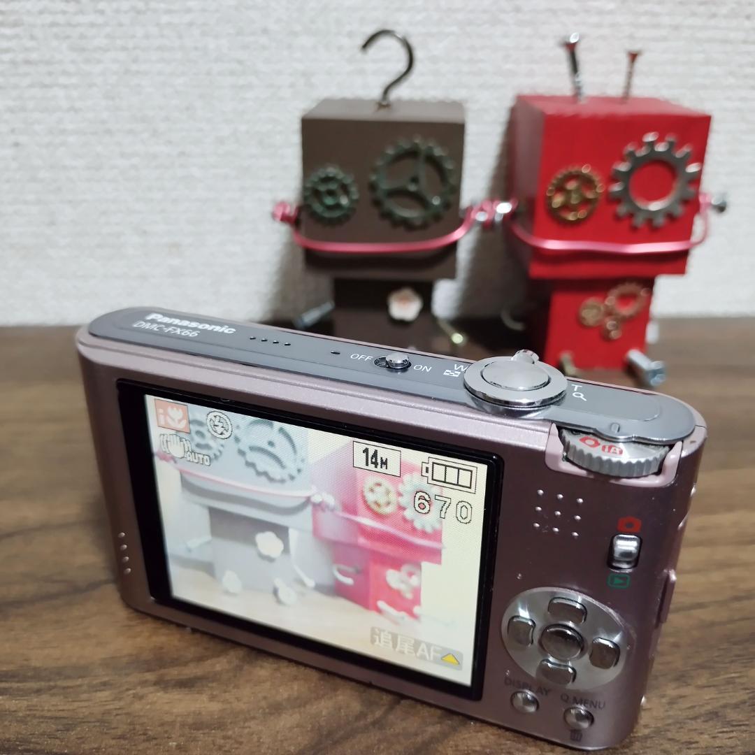 動作確認済☆美品】LUMIX DMC-FX66 コンパクトデジタルカメラ - メルカリ
