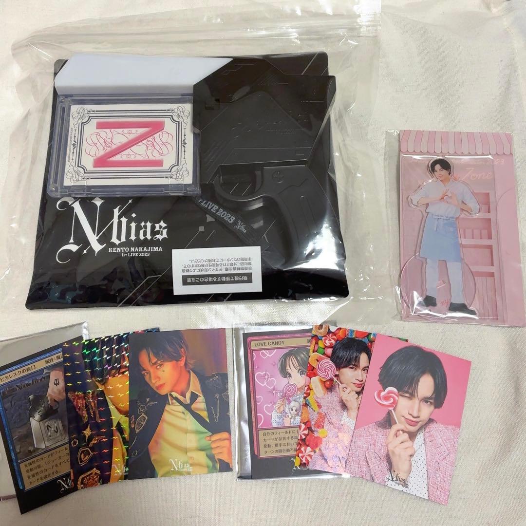 中島健人 ピカレスクの銃口 ペンライト Nカード6枚 アクスタ