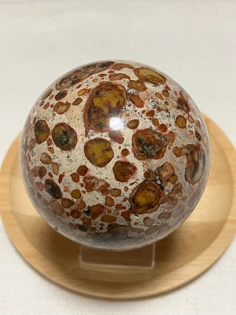 運気向上　大玉　龍宮舎利石スフィア　68.0mm