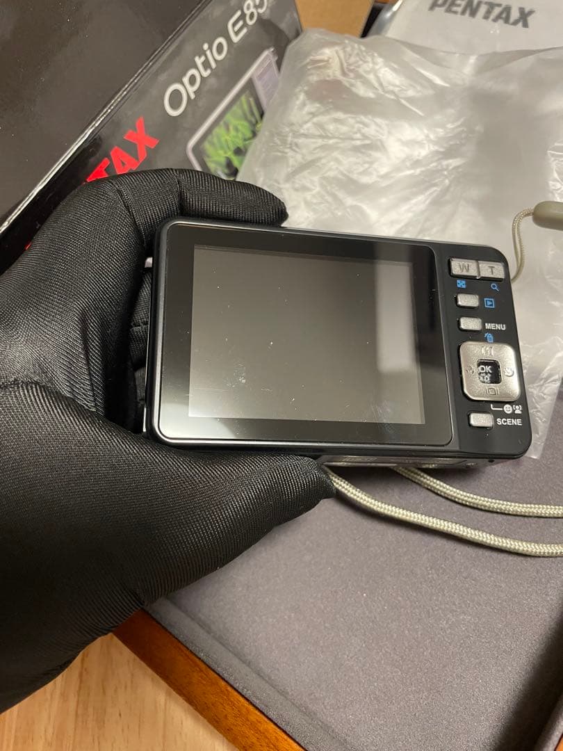 PENTAX Optio E85 12.1メガピクセル【ほぼ未使用 1回のみ】 2026年