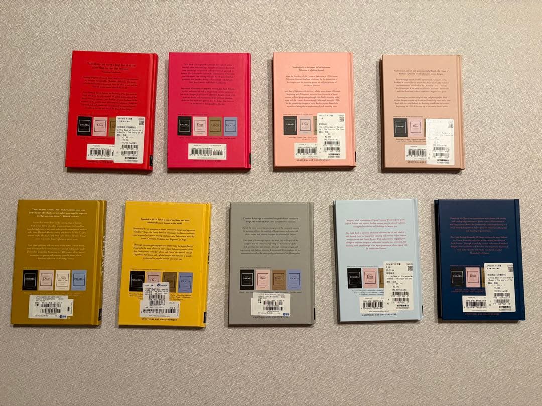 ハイブランド Little Book of Fashion 9冊セット - アート・デザイン