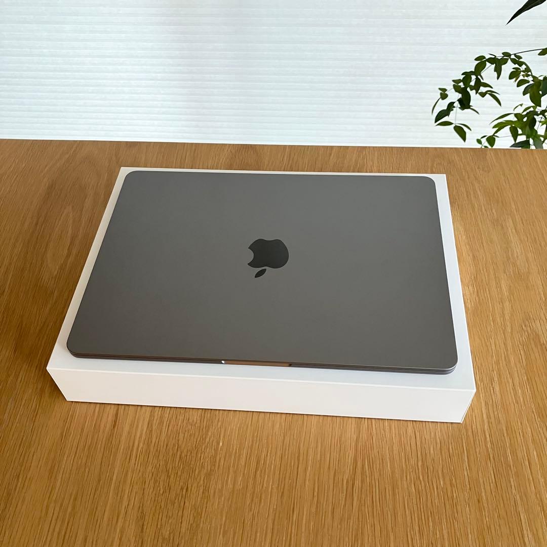 極美品】MacBook Air M2 24GB メモリ スペースグレイ MacBook Air M2