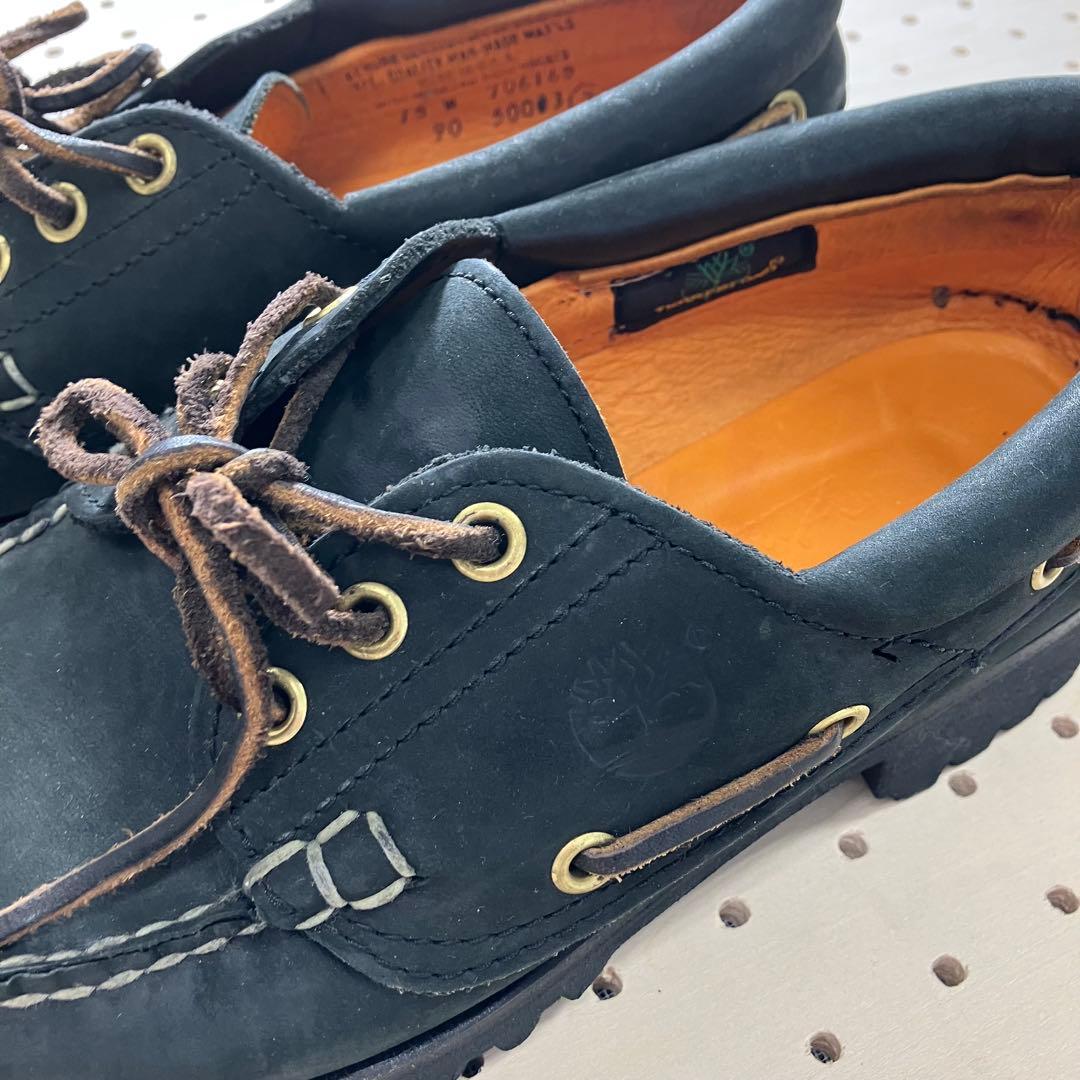 レア】ティンバーランド 3eye スリーアイ黒 USA製 90s - メルカリ