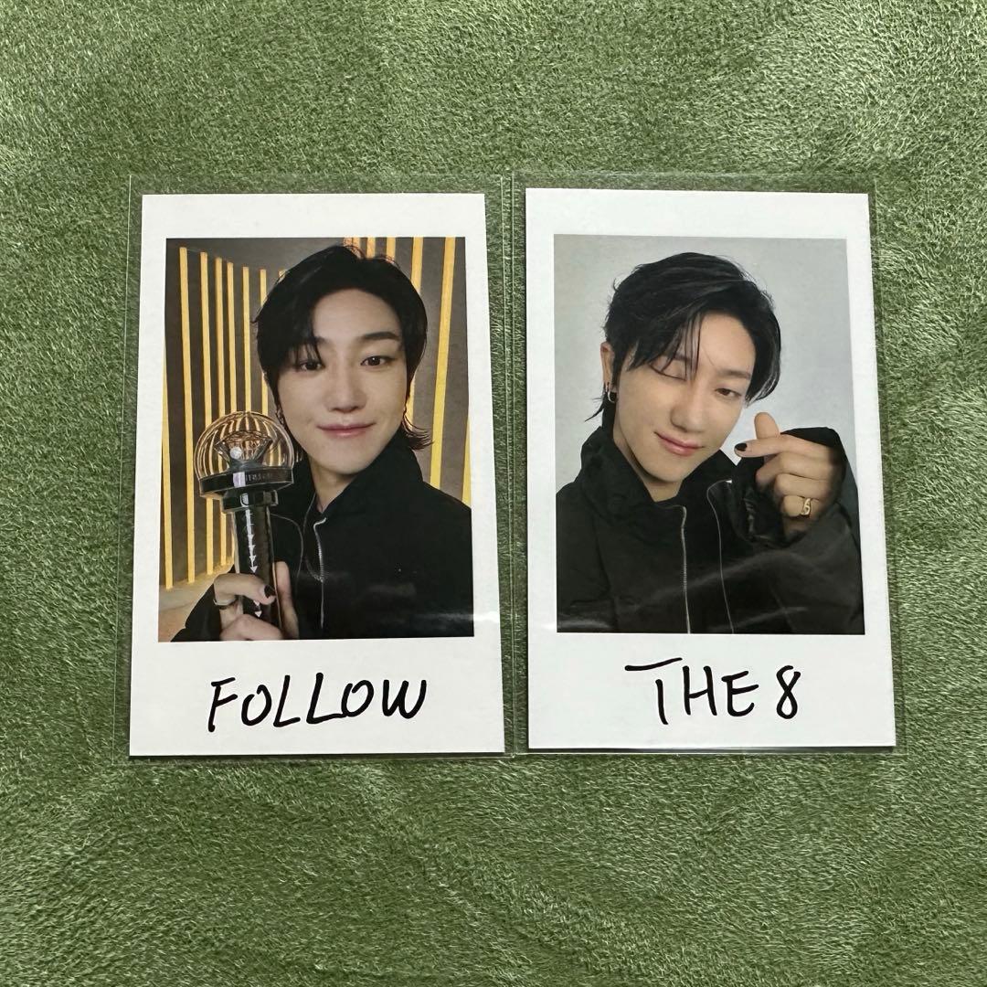 SEVENTEEN セブチ THE 8 FOLLOW トレカ インスタントフォト - メルカリ
