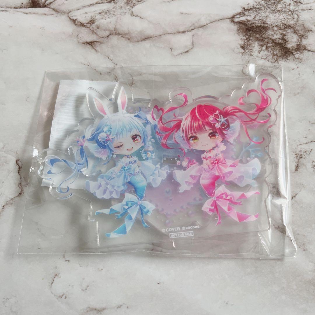 ホロライブ ぺこマリ ポケコロツイン アクリルスタンド 宝鐘マリン