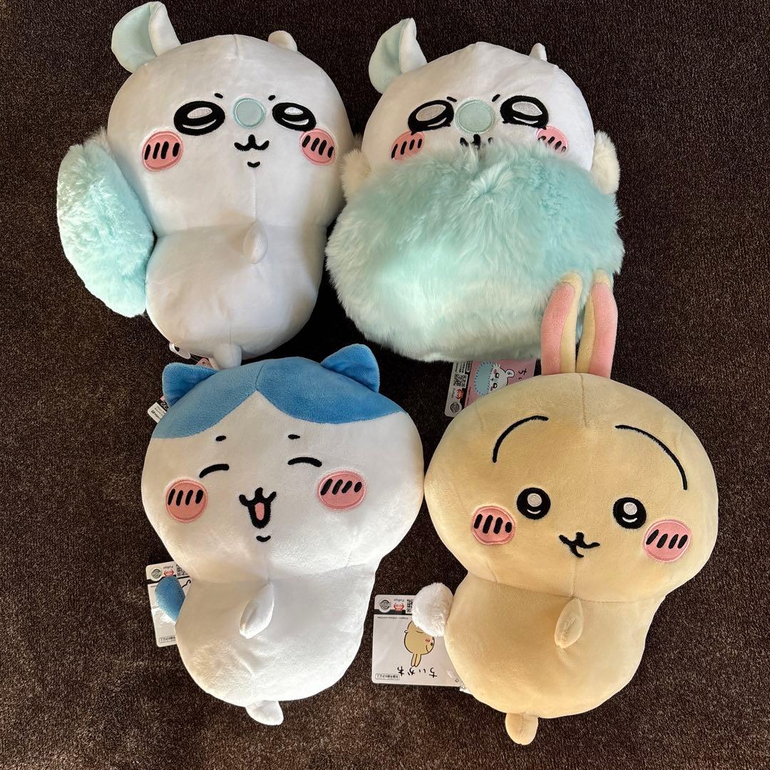 ちいかわ ぬいぐるみ まとめ売り ハチワレ うさぎ モモンガ - メルカリ