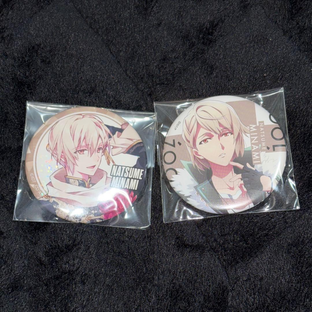 アイドリッシュセブン アイナナ 棗巳波 ŹOOĻ 缶バッジ ブラホワ 種村有