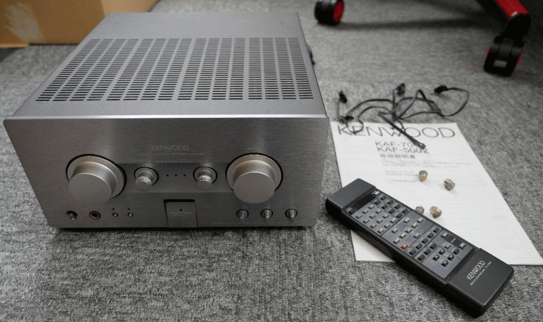KENWOOD KAF-5002 第二世代K's リモコン付き ※動作不良品 - メルカリ