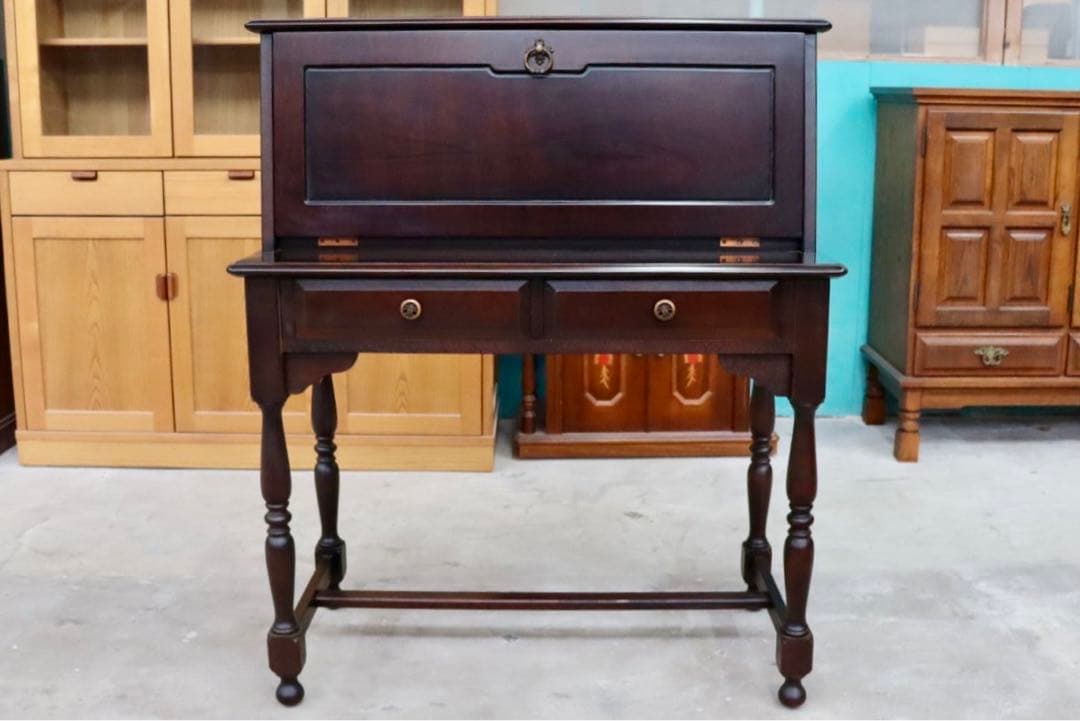 GMHS484A○モリシゲ / MORISHIGE ライティングビューロー デス