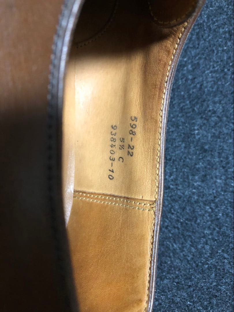 J.M.WESTON J.M.ウエストン 598 スプリットトゥダービー