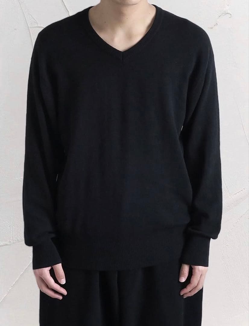 1990s コムデギャルソンオム　ウールVネックニット COMME des GARCONS HOMME コムデギャルソンオム 90s Vネック ニット