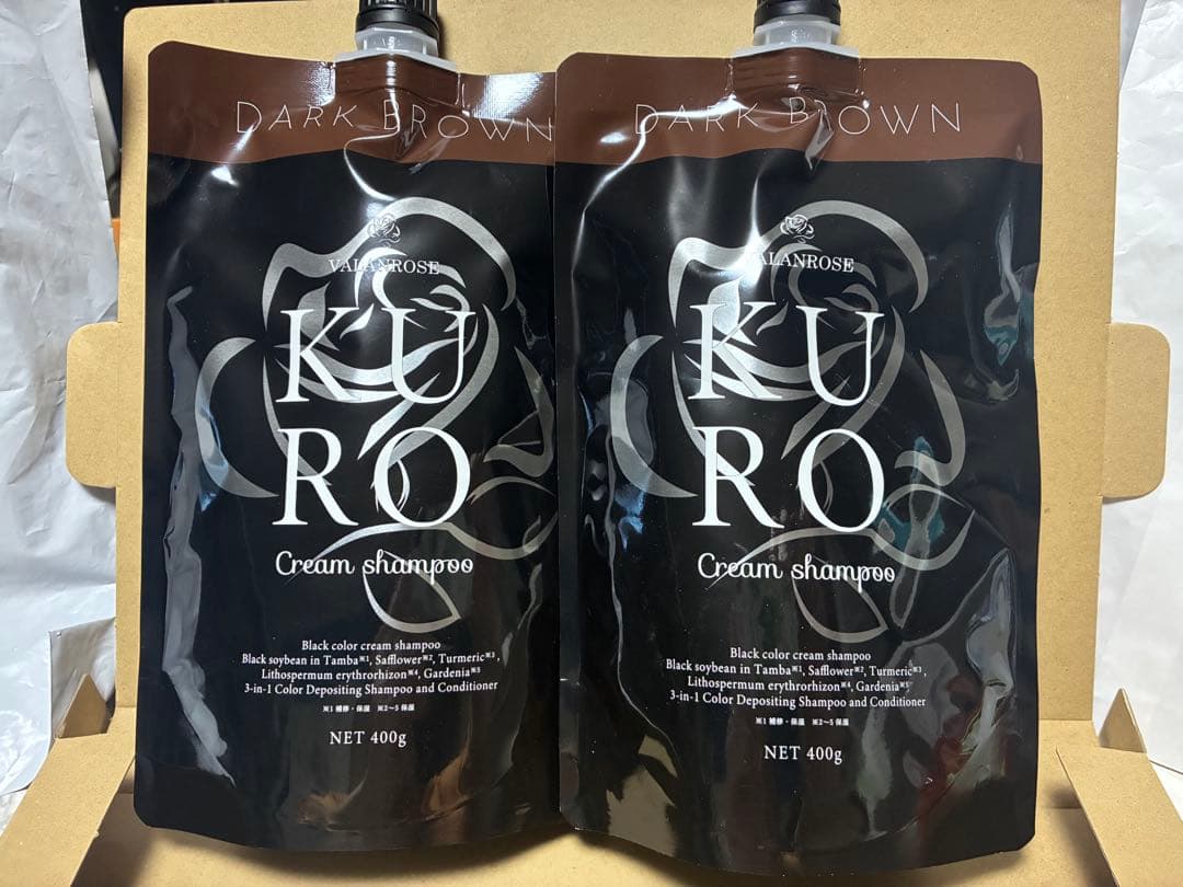 【2袋セット】B.VALANROSE バランローズ★KUROクリームシャンプー KUROクリームシャンプー | VALANROSE(バランローズ)【公式】