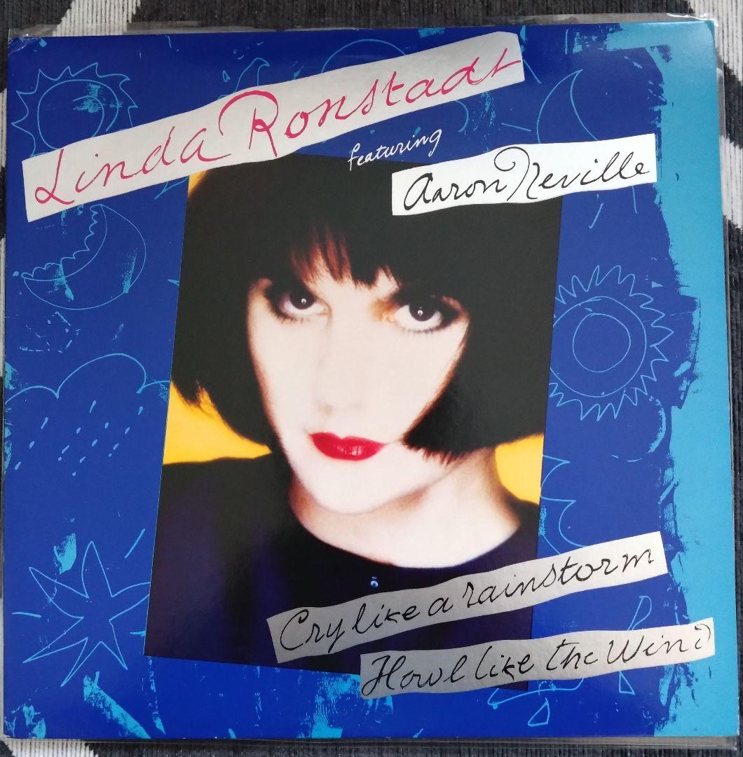 Linda Ronstadt Cry Like a Rainstorm レコード Cry Like A Rainstorm -Howl Like The Wind (ブルーヴァイナル仕様