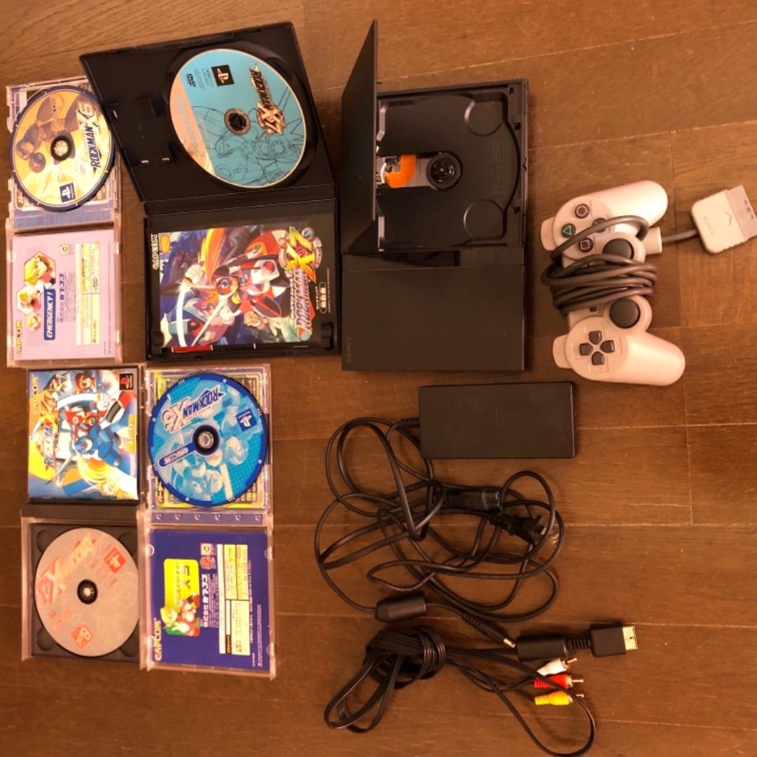 プレステ2 ロックマンX4-7セット windcolor-y-shopping_g32-slps-