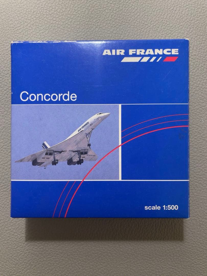 ヘルパ】 エールフランス航空 コンコルド herpa 1/500 - メルカリ